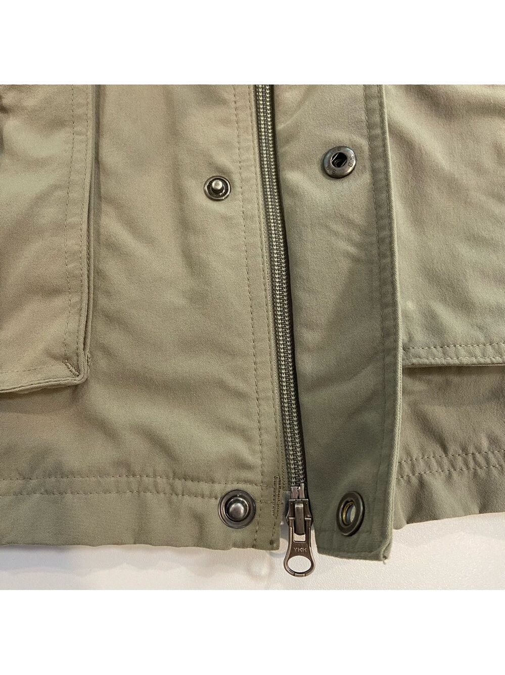 Columbia Titanium outdoor sleeveless jacket vest pockets men Medium olive green - Picture 12 of 16